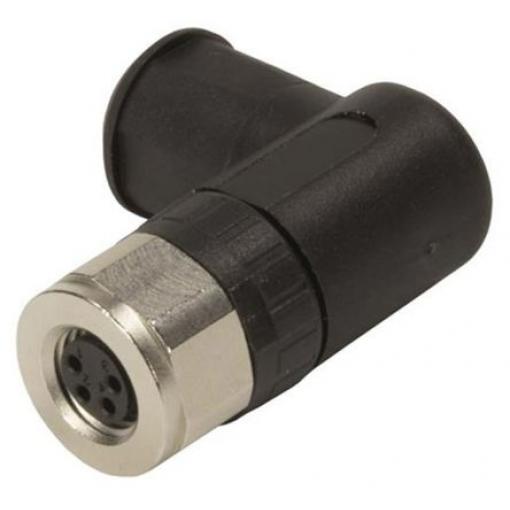 Kulatý konektor, počet kontaktů: 4, Kabel, velikost: M8 HARTING, pohlaví kontaktu: Vnitřní, orientace těla: Rovný