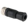 Kulatý konektor, počet kontaktů: 4, Kabel, velikost: M12 HARTING, pohlaví kontaktu: Vnitřní, orientace těla: Rovný