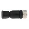 Kulatý konektor, počet kontaktů: 5, Kabel, velikost: M12 HARTING, pohlaví kontaktu: Vnitřní, orientace těla: Rovný