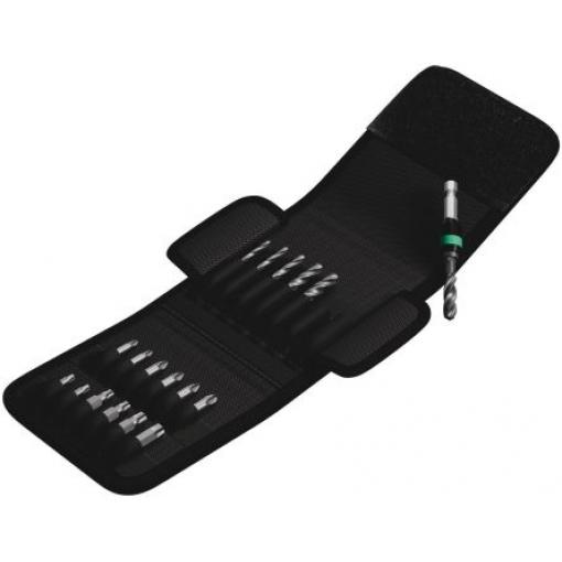 Sada bitů vrtáků, HSS, počet kusů: 19 Otáčecí Wera Kov, max. velikost: 8 mm, min. velikost: 3 mm