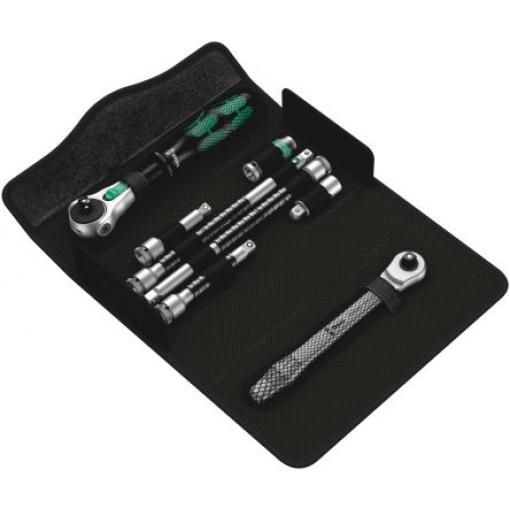 Ráčna 1/4 in, Z více komponent, celková délka: 152 mm Zyklop Wera