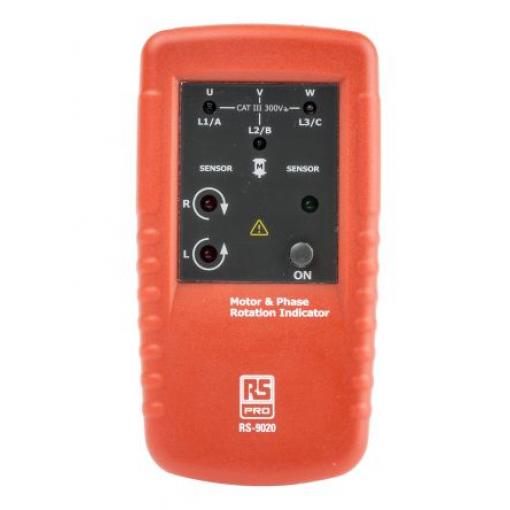 Tester sledu fází Krokosvorka CAT III 600 V 2 Hz 400 Hz 400V ac, číslo modelu: RS9020 RS PRO