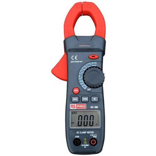 Klešťový měřicí přístroj 600 V ac 600 V dc 400 A 20 MΩ, úroveň kategorie: CAT III 760 °C, typ displeje: LCD RS PRO