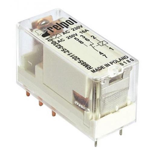 Relpol Výkonové relé SPDT Montáž na plošný spoj 16 A 12 V dc RM85