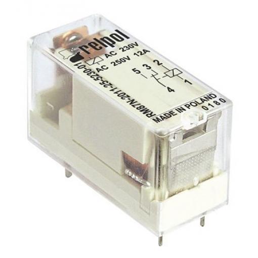 Relpol Výkonové relé SPDT Montáž na plošný spoj 12 A 110 V ac RM87