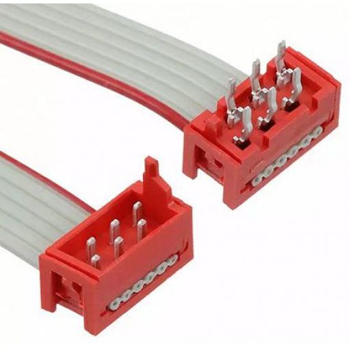 Páskový kabel Nestíněný, řada: Micro-MaTch Plochý pásek TE Connectivity 6 1.27 mm 200.5 mm
