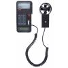 RS PRO Anemometr Teplota, Rychlost vzduchu, číslo modelu: AVM-09, typ sondy: Lopatka 45 m/s