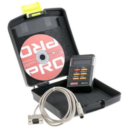 RS PRO, číslo modelu: ISM410, ±5 %, CD, Kabel, Baterie, Ruční, životnost baterie: 100h