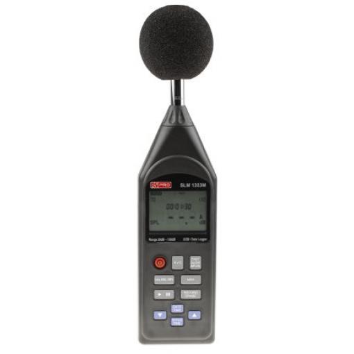 Hlukoměr Protokolování dat RS PRO 30 dB 130 dB 8 kHz