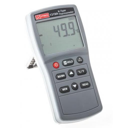 Digitální teploměr Kabelový, přesnost: 0.3 % ± 1 °C, 0.3 % ± 2 °F Stupně, Fahrenheit, typ sondy: K 1, rozsah teploty: