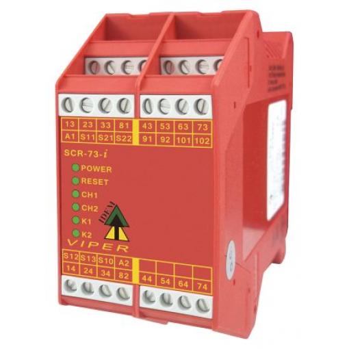 IDEM SCR-73-i Pluggable Terminals Bezpečnostní relé 24 V ac/dc 3 7