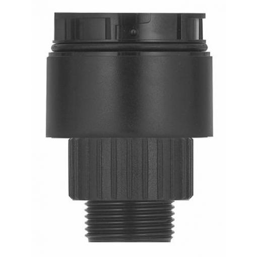 Werma, rozsah: KombiSIGN 40 Montážní adaptér 95 dB 24V barva pouzdra Černá základna 40 mm AC/DC IP69K, IP66