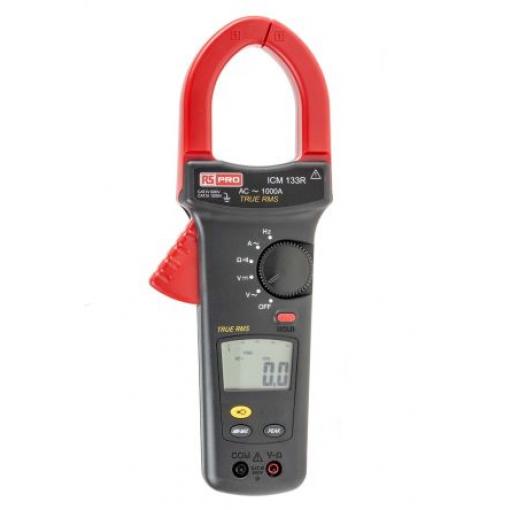 Klešťový měřicí přístroj 750 V ac 1000 V dc 1000 A 400 Ω, úroveň kategorie: KAT IV, CAT III, typ displeje: LCD RS PRO