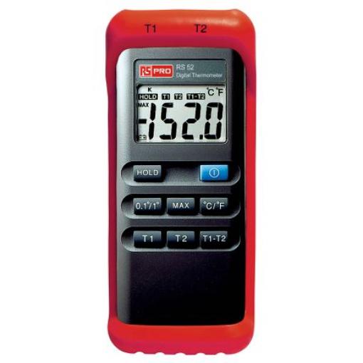 Digitální teploměr Kabelový, přesnost: ±1 K Fahrenheit, F, °C, typ sondy: K 2, rozsah teploty: 1300 °C, číslo modelu: