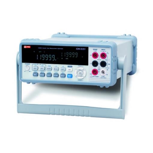 Multimetr Pracovní stůl 10 A ac, typ displeje: Digitální 750 V ac, číslo modelu: IDM8351 RS PRO True RMS 10 A dc