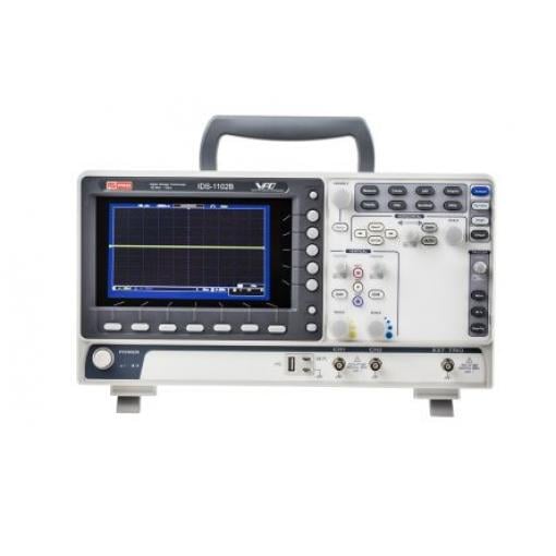 Osciloskop, řada: DS-1000B Pracovní stůl 100 MHz 2 kanálový, typ displeje: TFT LCD 10 Mpts, EU, Velká Británie RS PRO