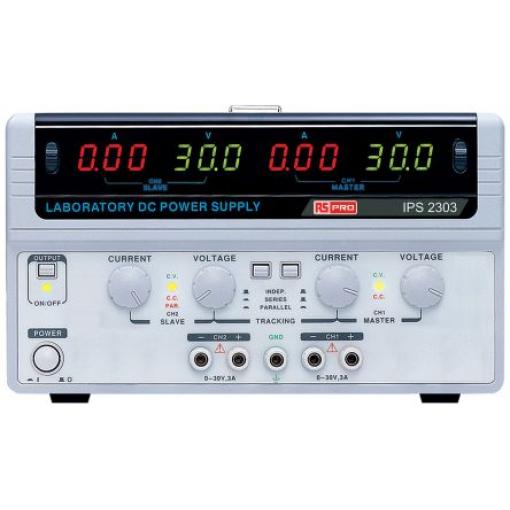 RS PRO Napájecí zdroj stolice Digitální, počet výstupů: 2výstupový 30V ac 3 A 180 W