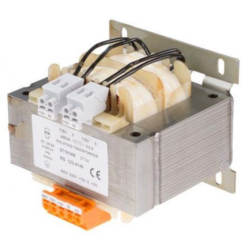 Transformátor pro montáž na podvozek 400 VA, počet výstupů: 2, sekundární napětí: 2 x 115 V ac RS PRO