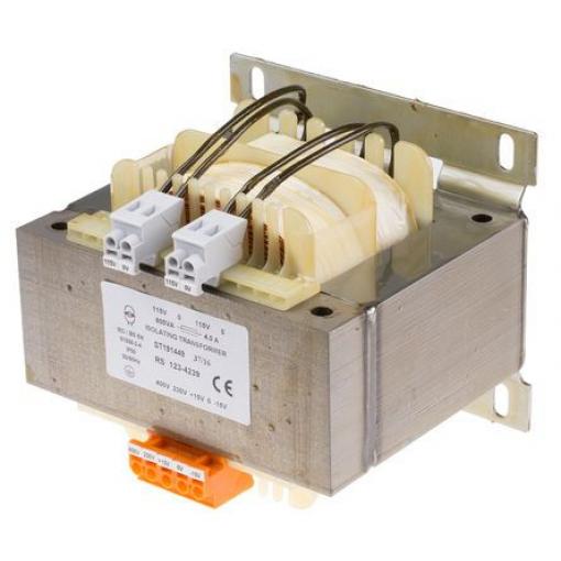 Transformátor pro montáž na podvozek 800 VA, počet výstupů: 2, sekundární napětí: 2 x 115 V ac RS PRO