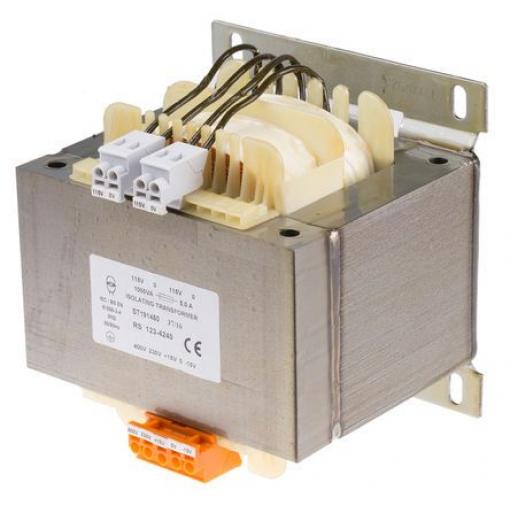 Transformátor pro montáž na podvozek 1000 VA, počet výstupů: 2, sekundární napětí: 2 x 115 V ac RS PRO