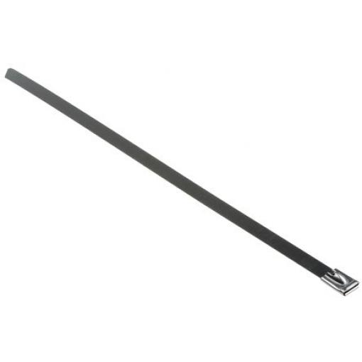 Stahovací páska Roller 360 mm 12mm Stříbrná Nerezová ocel RS PRO