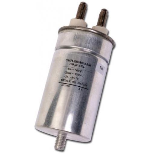 Vrstvové kondenzátory, řada: C20A 100 μF ±10 % 1.4 kV dc 640 V ac, Šroubová svorka 20 mm KEMET