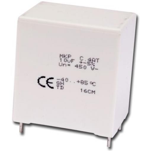 Fóliový kondenzátor, řada: C4AT 9μF ±5% 350 V ac, 600 V dc, Průchozí otvor KEMET