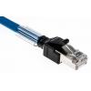 Omron Cat6a Ethernetové kabely, řada: XS6W, Modrá, Nízko dýmivý bezhalogenový 3 m 8, typ pláště: Stíněné Stíněný