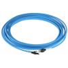 Omron Cat6a Ethernetové kabely, řada: XS6, Modrá, Nízko dýmivý bezhalogenový 10 m 8, typ pláště: Stíněné Stíněný