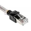 Omron Cat6a Ethernetové kabely, řada: XS6, Žlutá, Nízko dýmivý bezhalogenový, 30V 0.5 m 8, typ pláště: Stíněné Stíněný