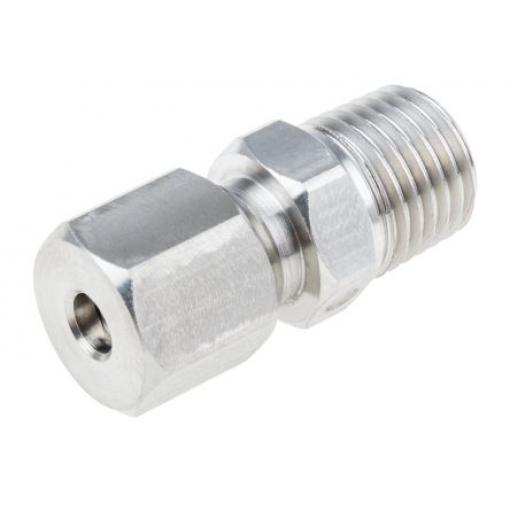 Tlaková armatura, pro použití s: Termočlánek nebo sonda PRT RS PRO, Tlaková armatura