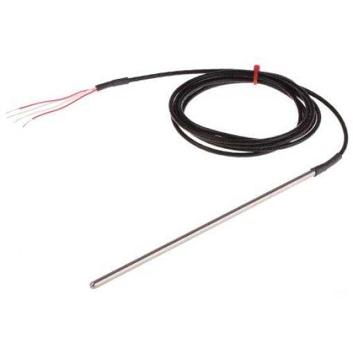RS PRO PT100 4.5 mm 200 mm 4 Class B 250 °C