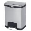 Rubbermaid Commercial Products 30L, Chromová Pedál víko