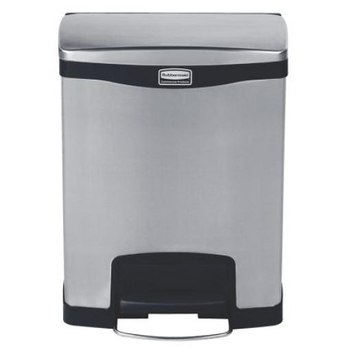 Rubbermaid Commercial Products 30L, Chromová Pedál víko