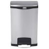 Rubbermaid Commercial Products 50L, Chromová Pedál víko