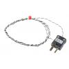 Termočlánek s odkrytým spojem 1 m kabel Kalibrováno typ J Perfluoralkoxyalkan 1 m sonda, -75 °C 1.1 mm na 250 °C IEC,