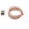 Termočlánek s odkrytým spojem 10 m kabel typ T Perfluoralkoxyalkan 10 m sonda, -75 °C 1/0.2 mm na 250 °C IEC, RoHS