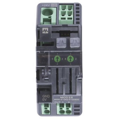 Murrelektronik Limited Elektronický jistič, řada: MICO 24V, počet kanálů: 2, 6 A Lišta DIN, šířka: 36 mm