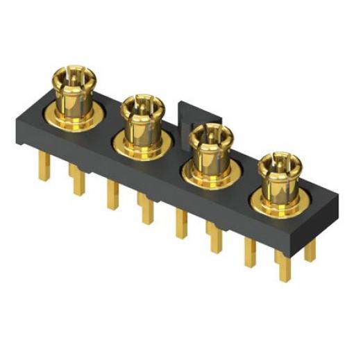 Samtec Koaxiální konektor, řada: GRF1-J, 50 Ω Konektor MCX, 6GHz, typ kabelu: RG-316, obklad těla: Zlaté oplechování