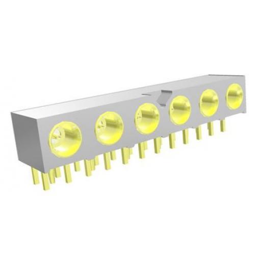 Samtec Koaxiální konektor, řada: GRF1-J, 50 Ω Konektor MCX, 6GHz, typ kabelu: RG-316, obklad těla: Zlaté oplechování