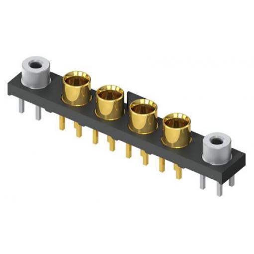Samtec Koaxiální konektor, řada: GRF1-J, 50 Ω Konektor MCX, 6GHz, typ kabelu: RG-316, obklad těla: Zlaté oplechování