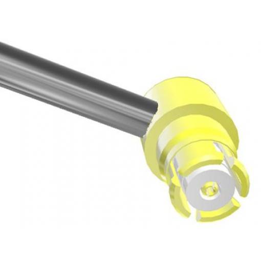 Samtec Koaxiální konektor, řada: SMP Vnitřní, 50 Ω, orientace těla: Pravý úhel, Kabel Konektor SMP Krimpovací, 20GHz 125