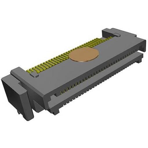 Samtec Konektor PCB, řada: LSHM, Deska-deska, počet kontaktů: 60, počet řad: 2, rozteč: 0.5 mm, orientace těla: Pravý
