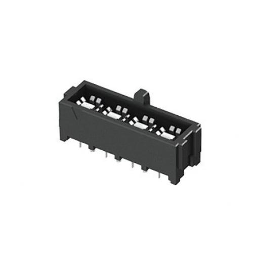Patice PCB, řada: IJ5, orientace těla: Rovný, rozteč: 4 mm Deska-deska, počet kontaktů: 4, počet řad: 1, Průchozí otvor