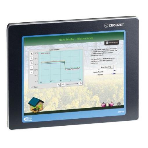 Dotyková obrazovka HMI 246.38 mm LCD řada em4, Millenium 3 1024 x 768 pixel Crouzet