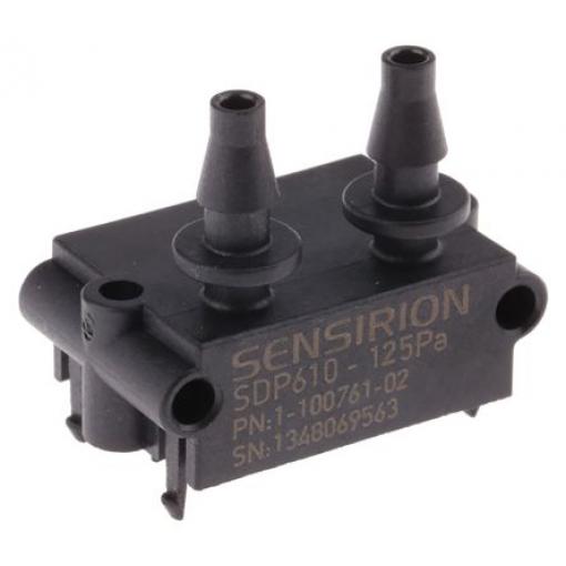 Sensirion Tlakový snímač, řada: SDP600 Diferenciální -125 Pa Svorka PCB 125 Pa, výstup: I2C IP30
