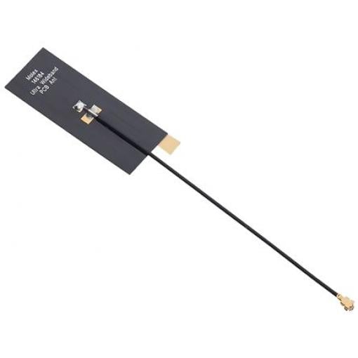 Anténa WiFi Všesměrový 146184-0300 Ultra širokopásmová (UWB) PCB anténa s vyváženým přenosem Interní Lepicí Plošný spoj