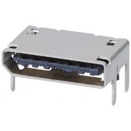 Patice PCB, řada: Nano-Pitch, orientace těla: Svislé, rozteč: 0.5 mm Vodič-deska, počet řad: 2, Průchozí otvor Patice