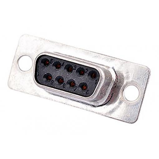 FCT from Molex Konektor D-Sub, řada: FC, počet kontaktů: 9, orientace těla: Rovný, Kabel Vnitřní, Filtrovaný, 250.0 V, E