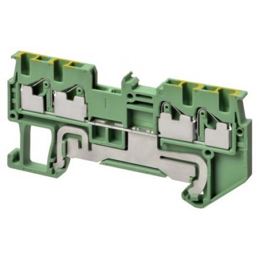 Omron Svorkovnice na lištu DIN bez pojistky XW5G-P1.5-1.2-1, řada: XW5G, 500 V Šedá 1.5 mm² 1 Zásuvný